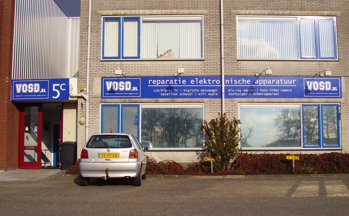 Voorkant van het pand van VOSD